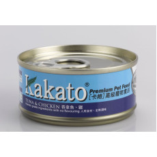 Kakato Tuna & Chicken 吞拿魚、雞  170g X 48罐